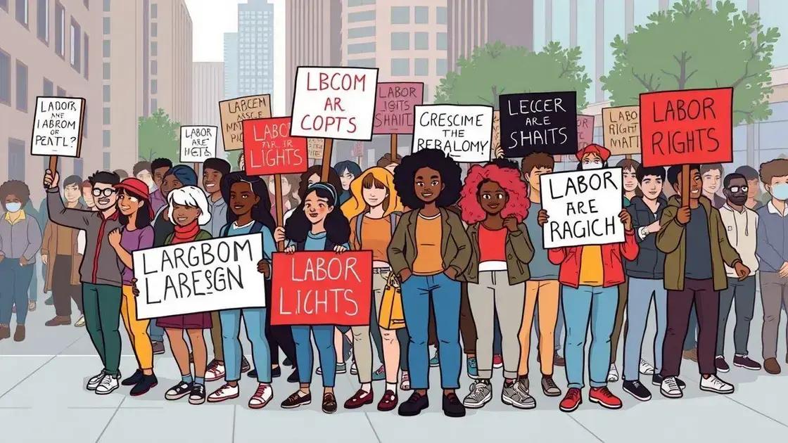Impact of labor stories on modern activism