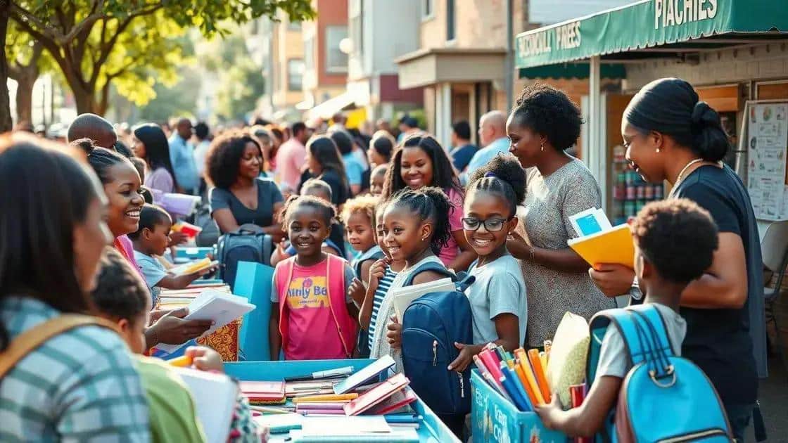Strategies to advocate for free supplies