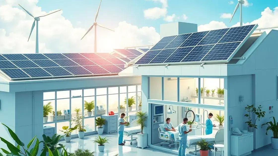 The impact of renewable energy on patient care