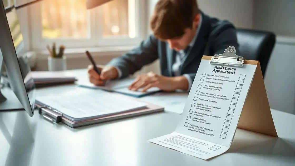 Step-by-step guide to applying for help